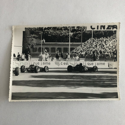 Vintage Grand Prix Racing Car Driver Photo Photograph Print