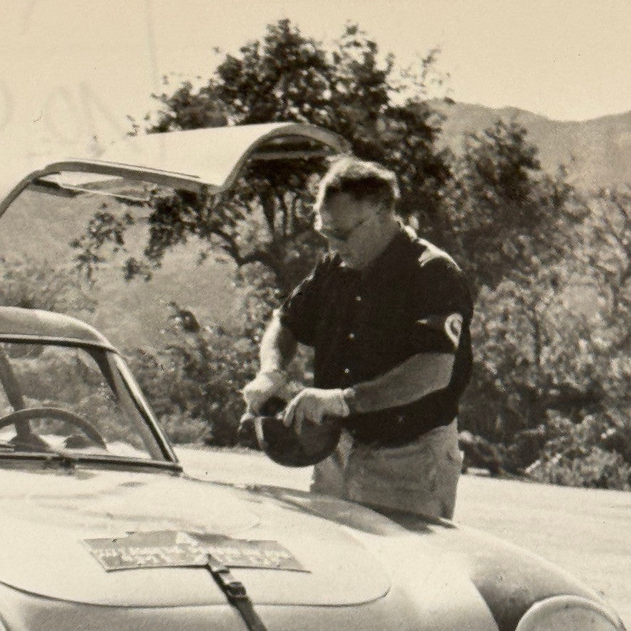 Mercedes Benz 300 SL W194 Racing Car Vintage Photo Photograph Print