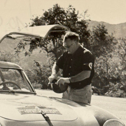 Mercedes Benz 300 SL W194 Racing Car Vintage Photo Photograph Print
