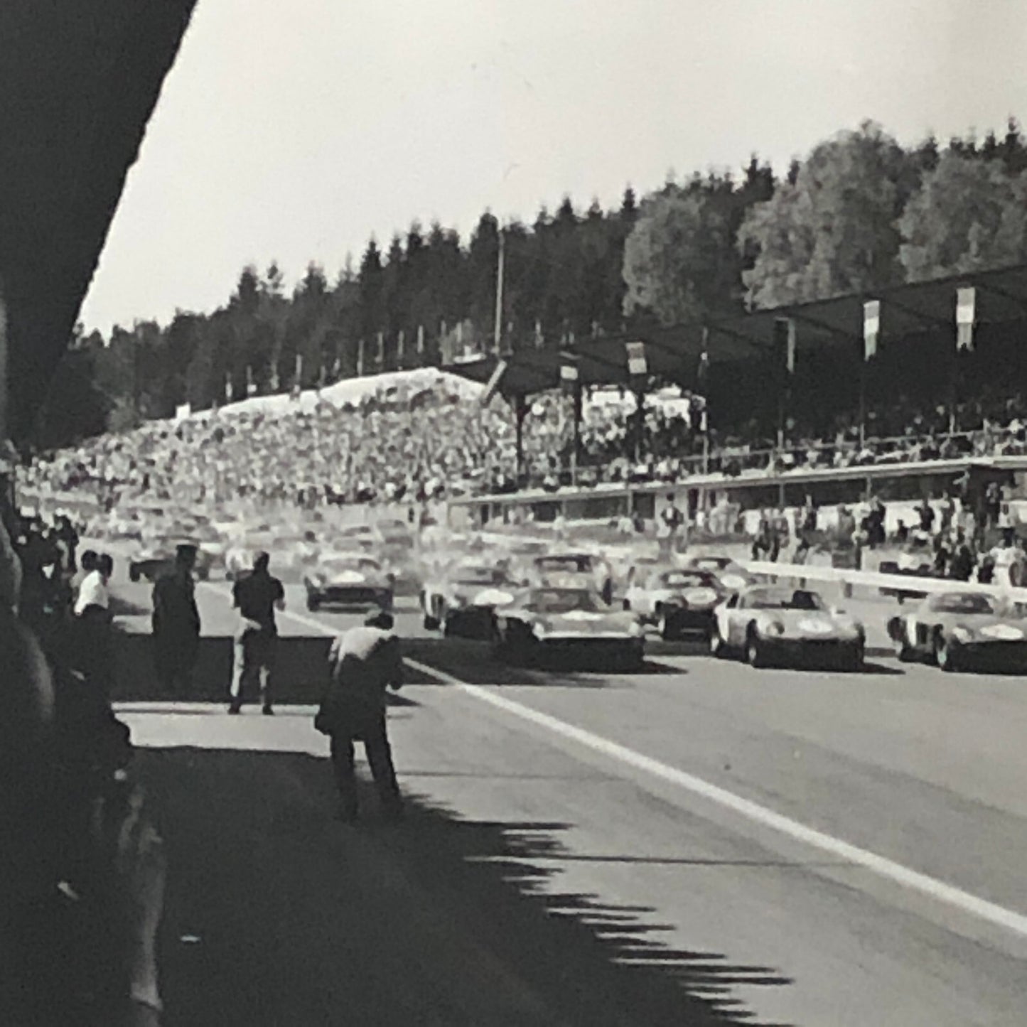 Vintage Racing Photo Photograph Print - Tag AL22 E7