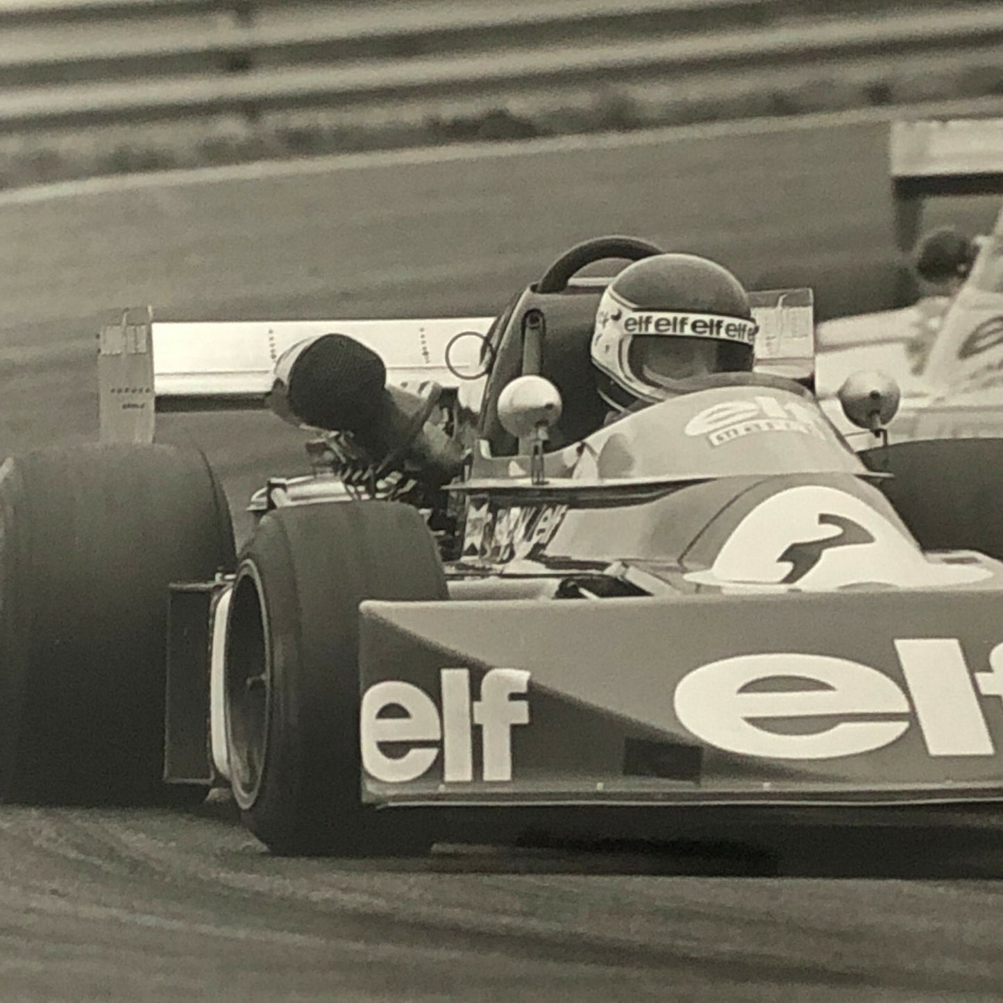 Vintage 1975 Formula 2 F2 Racing Photo Photograph Nogaro Grand Prix Cars 