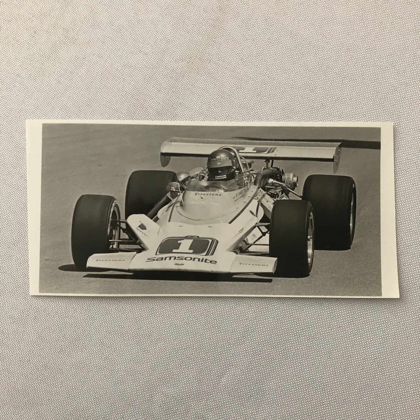 Vintage Indianapolis Indy Racing Car Photo Photograph Print Joe Leonard 1972