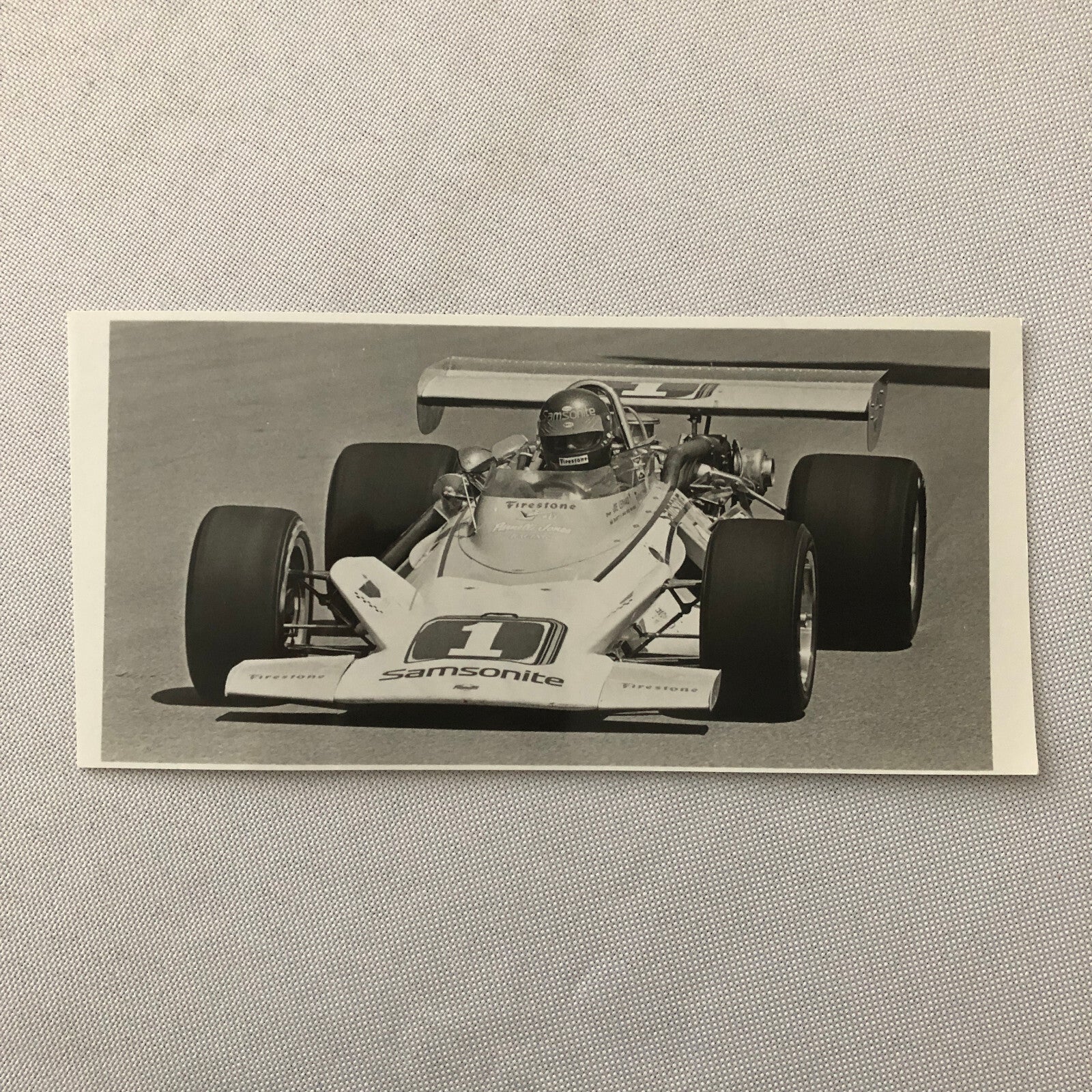 Vintage Indianapolis Indy Racing Car Photo Photograph Print Joe Leonard 1972