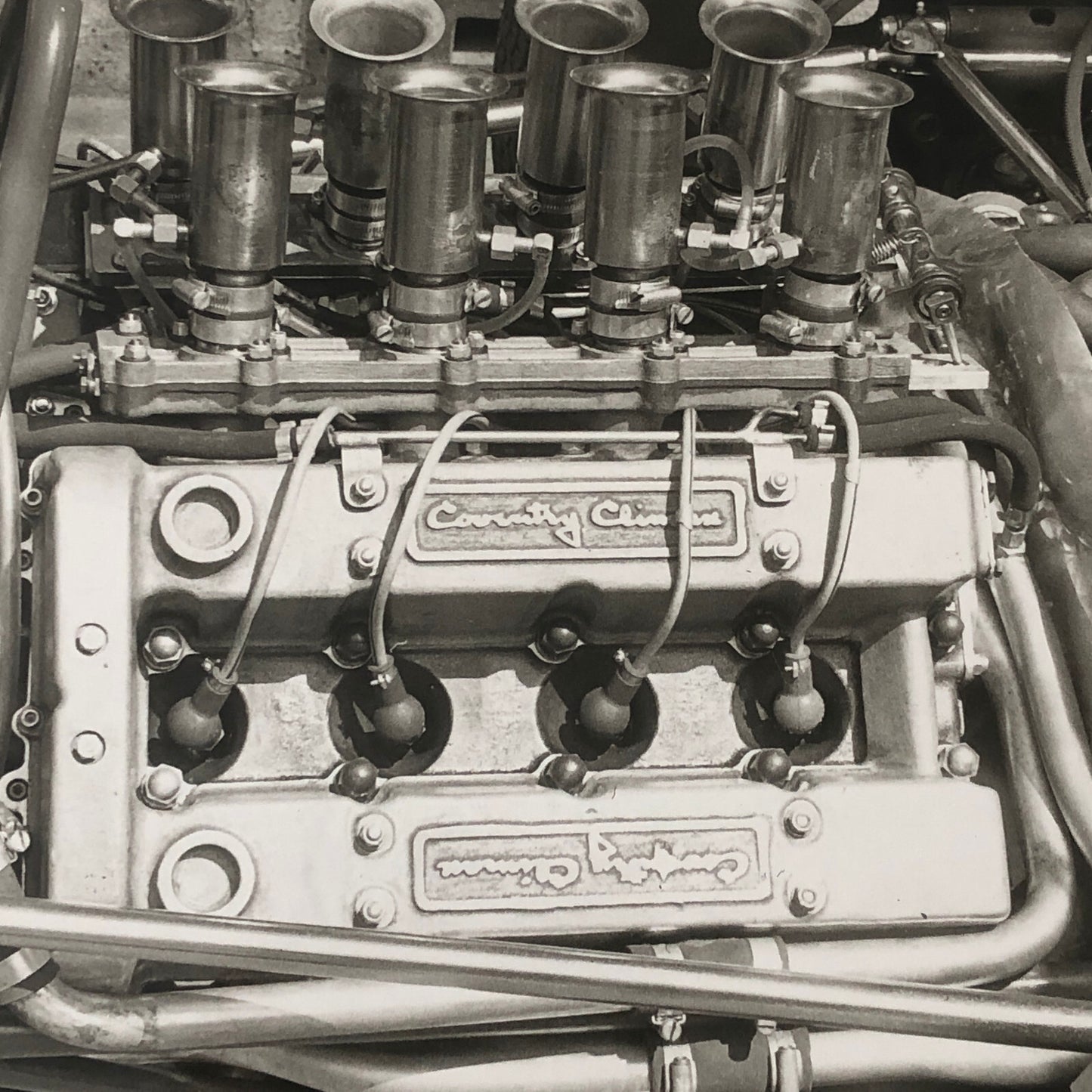 Climax Grand Prix Racing Car Engine Motor Photo Photograph Print Gunther Molter