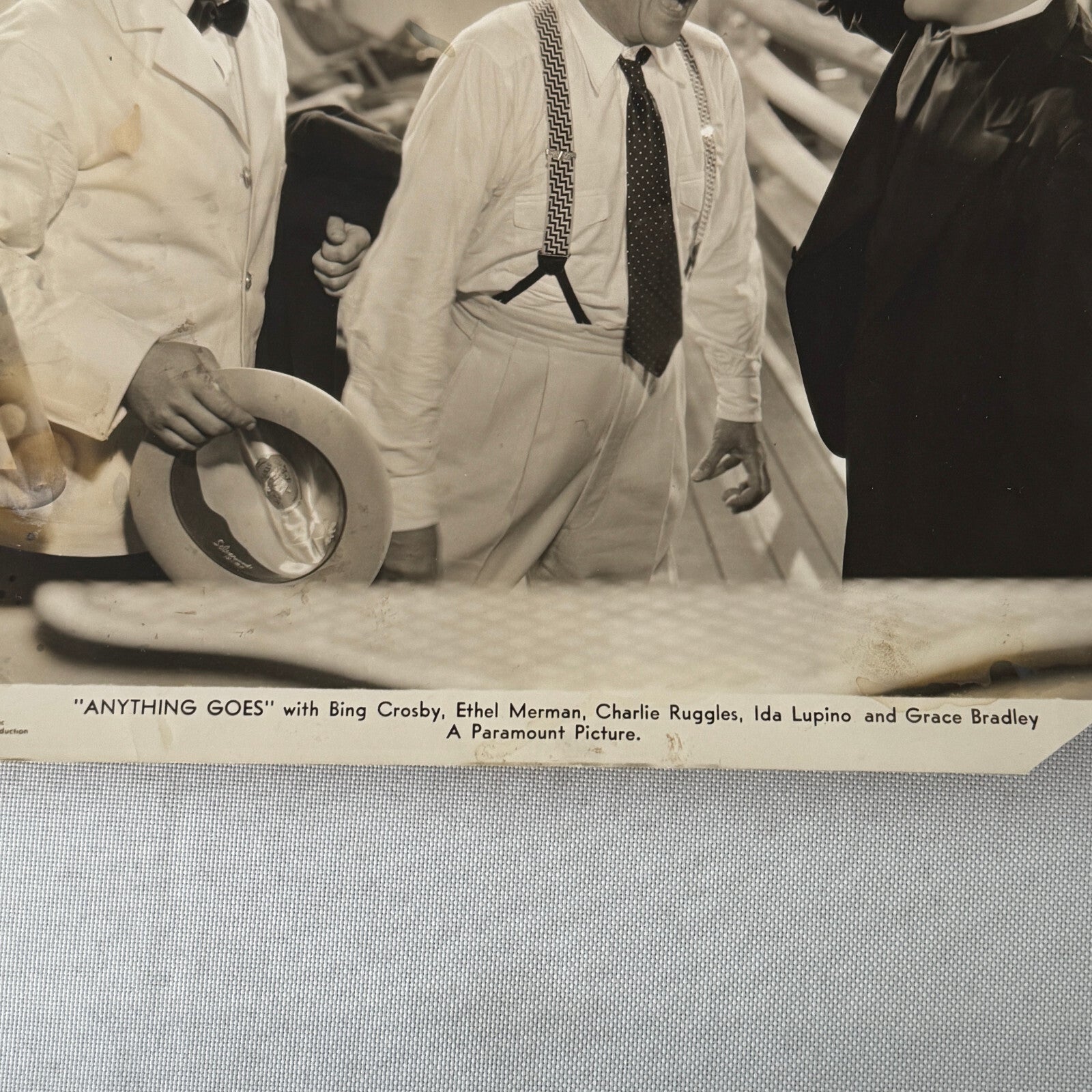 Vintage Movie Film Press Photo Photograph Anything Goes 1935 Bing Crosby