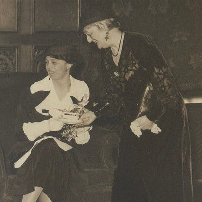 Press Photo Photograph First Lady Eleanor Roosevelt Women's Press Club 1933