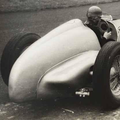 Vintage Racing Photograph Peter Collins 1958 Oulton Park Modern Print