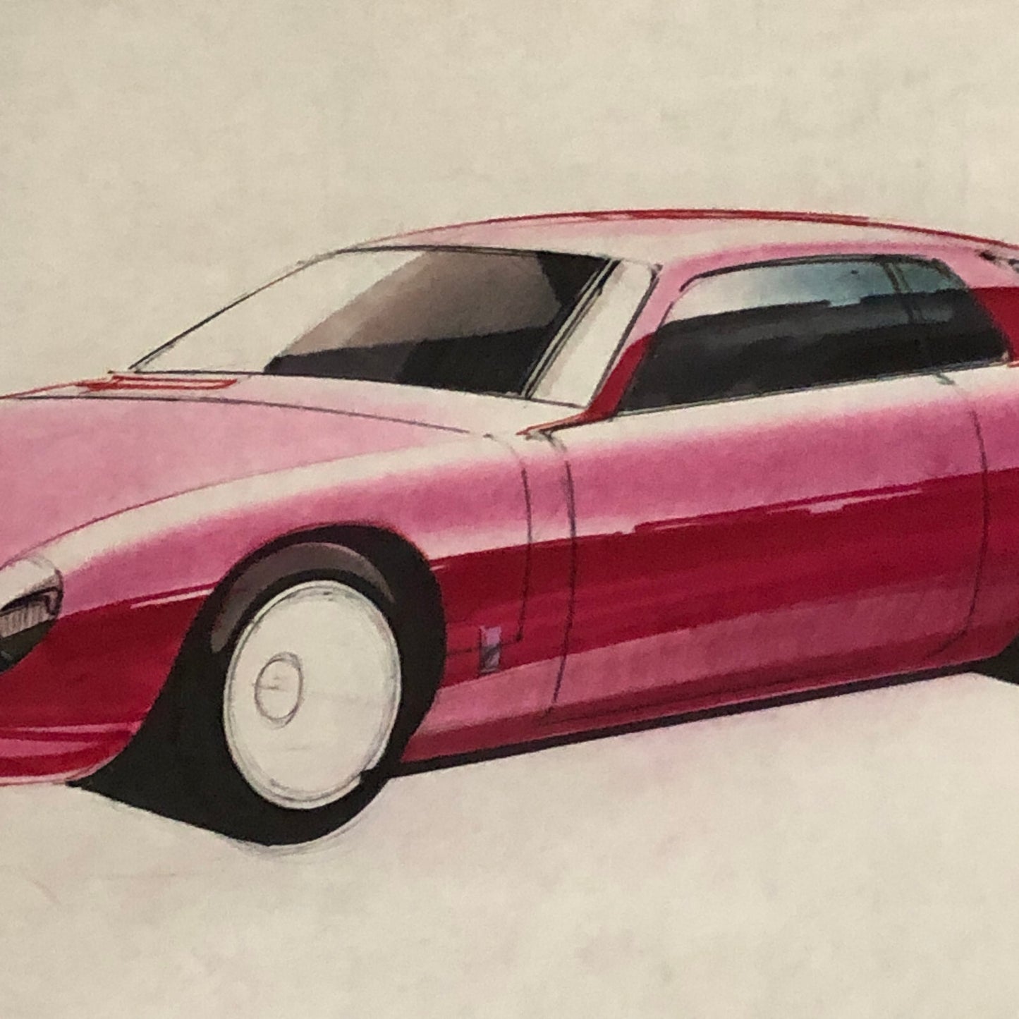 Styling Concept Automobile Illustration Art Drawing Sketch Alfa Romeo ?