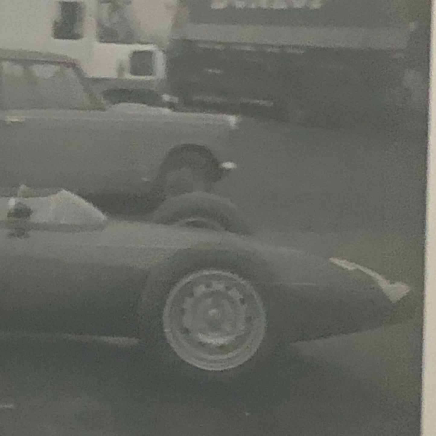 Vintage Grand Prix Racing Car Driver Photo Photograph Print