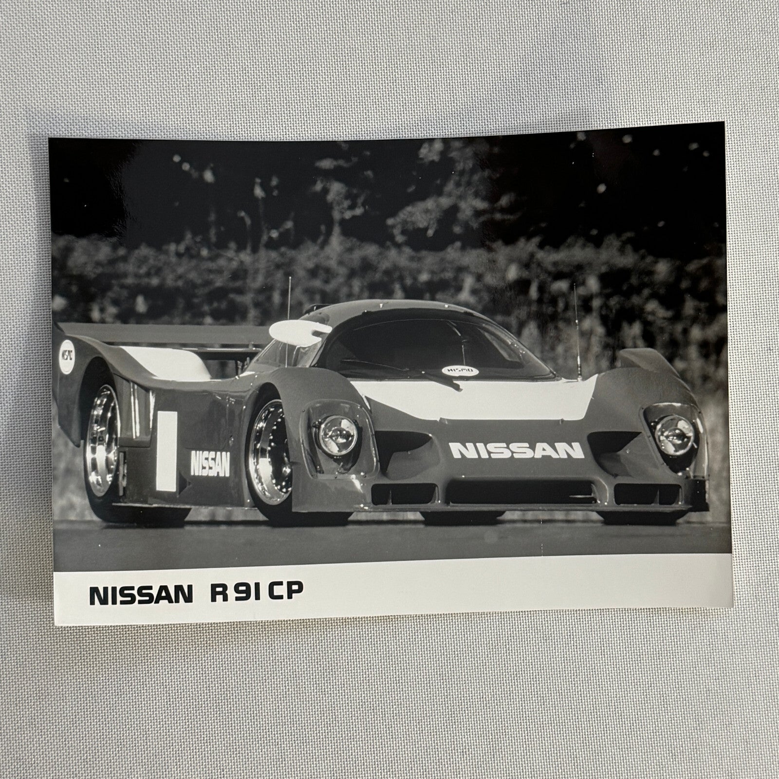 Nissan R91CP Racing Car Photo Photograph Print Vintage Nissan R91 CP
