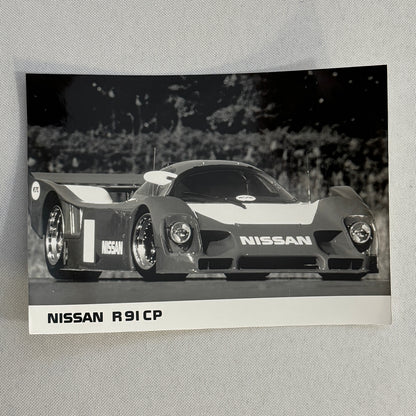 Nissan R91CP Racing Car Photo Photograph Print Vintage Nissan R91 CP