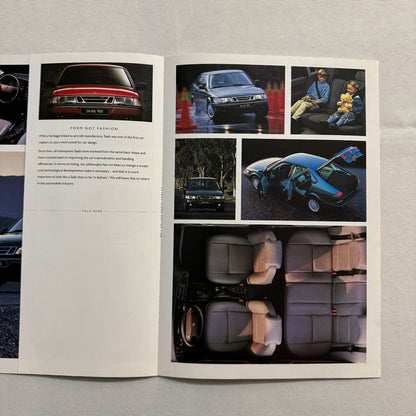 1993 Saab 900 Car Sales Brochure Catalog Advertising