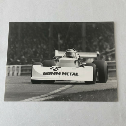 Vintage 1976 Formula 2 F2 Thruxton Grand Prix Racing Photo Photograph March 