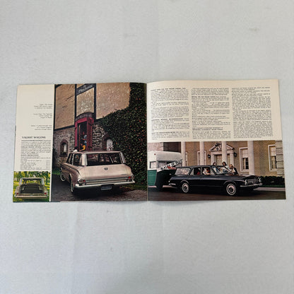 1965 Plymouth Valiant Car Sales Brochure Catalog Advertising Vintage