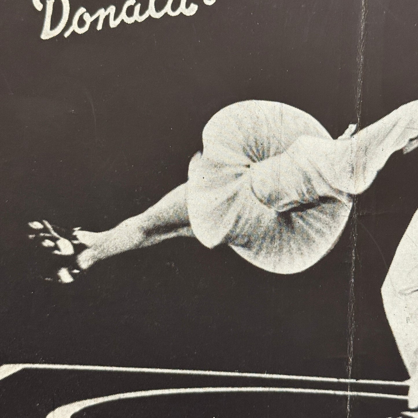 Circus Rollerskating Roller Skate Circus Act Flyer Advertising 2 Donalds