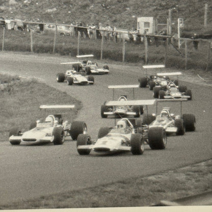 Vintage Car Racing Photo Circuit Mont Tremblant Quebec Photograph