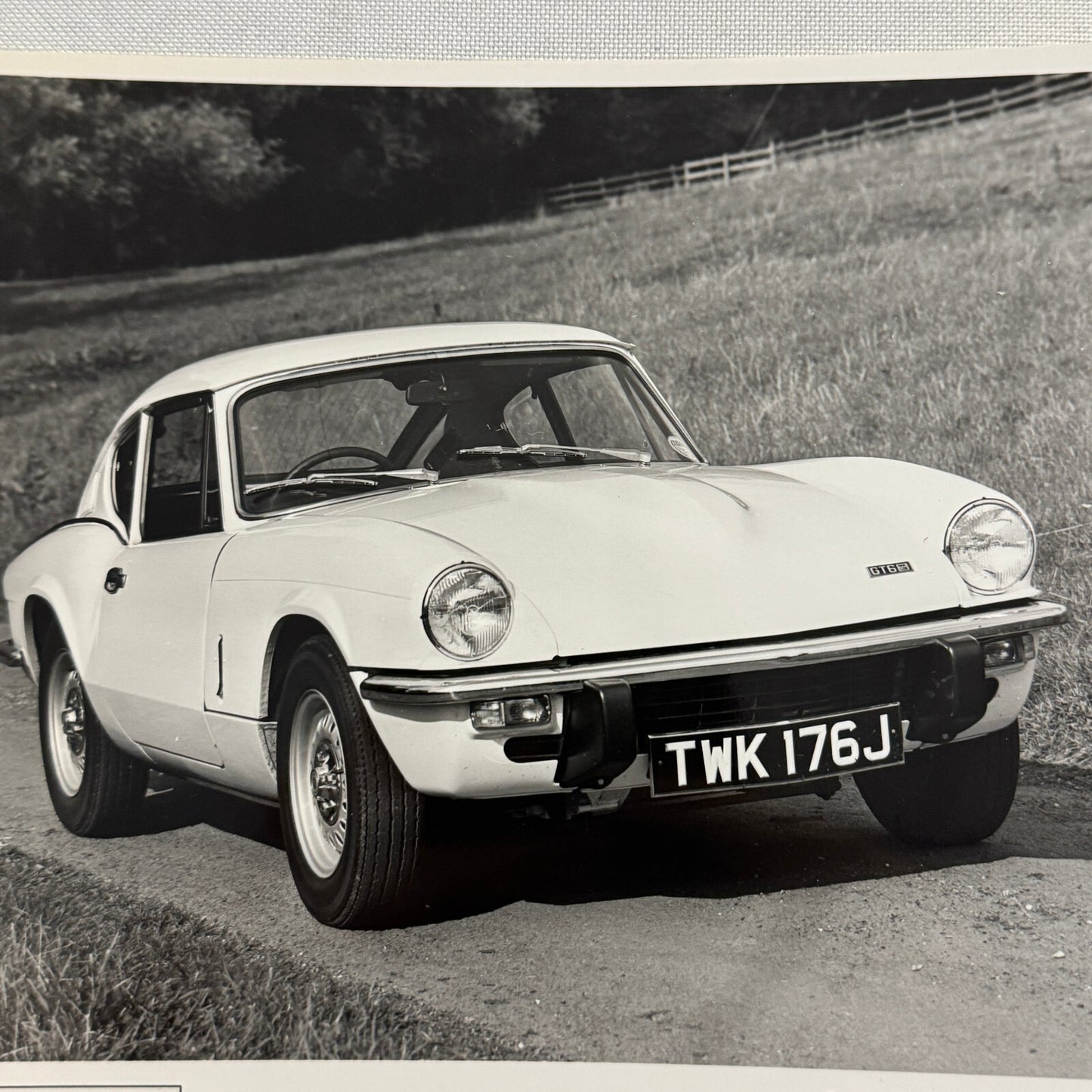 Triumph GT6 Mark 3 Car Factory Press Photo Photograph