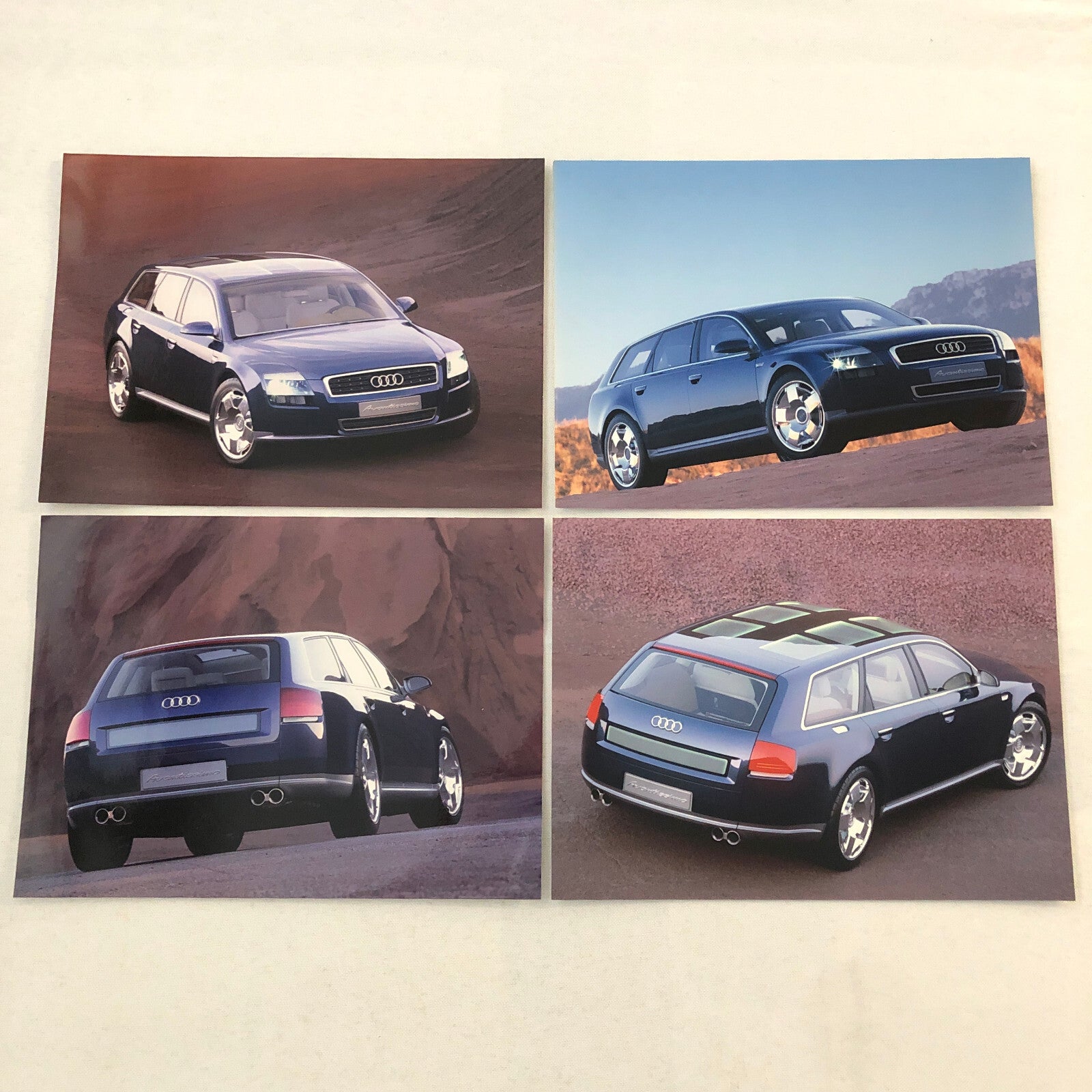 2001 Audi Avantissimo Concept Car Prototype Press Kit Photos CD GERMAN
