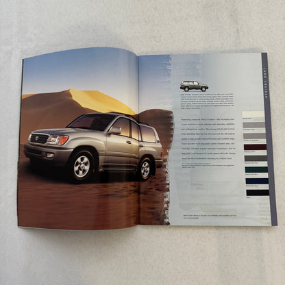 2001 Toyota Sales Brochure Catalog Tacoma Pickup Echo Celica MR2 Rav4 4Runner +