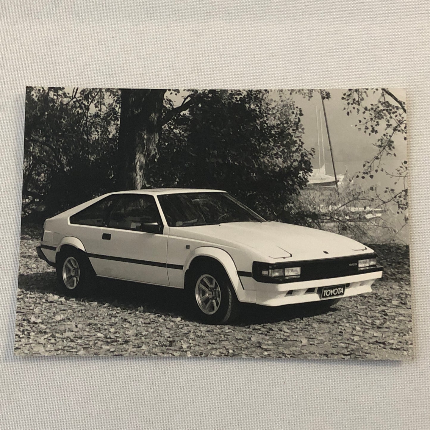 Toyota Celica Supra Turbo Car Factory Press Photo Photograph Print