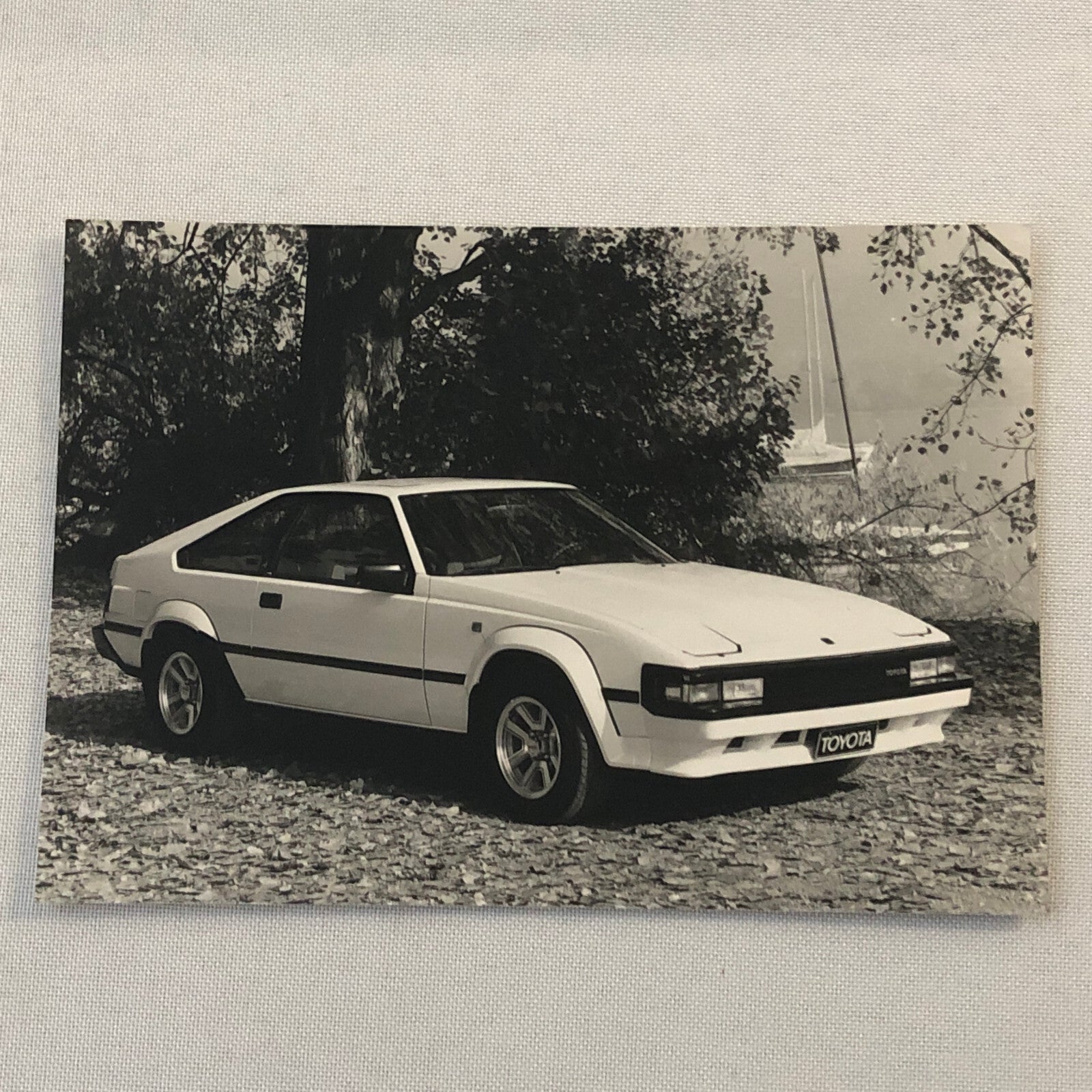 Toyota Celica Supra Turbo Car Factory Press Photo Photograph Print