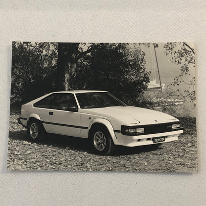 Toyota Celica Supra Turbo Car Factory Press Photo Photograph Print