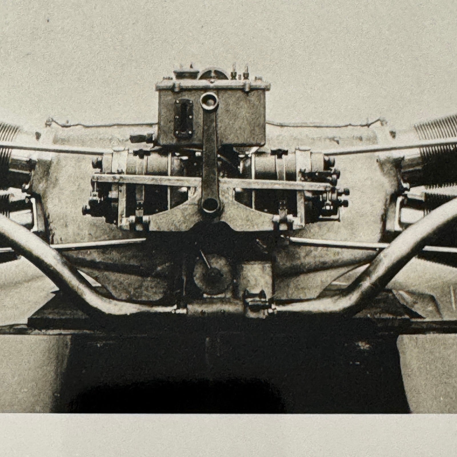 Vintage Austro Daimler Car Engine Photo Photograph Porsche Factory Werkfoto