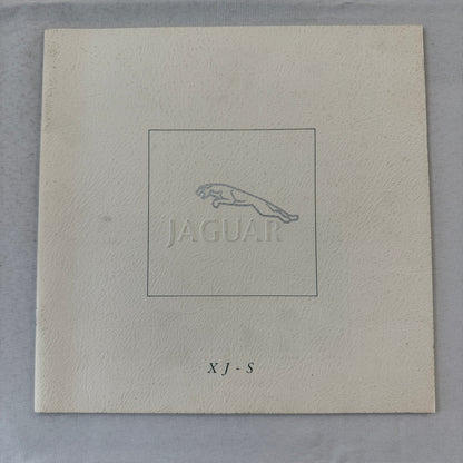 Jaguar XJ-S V12 Car Sales Brochure Catalog Advertising Coupe Convertible