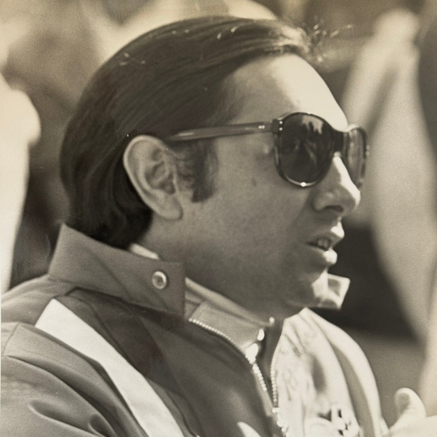 Vintage Racing Photo Driver Pedro Rodriguez Porsche 917 Photograph