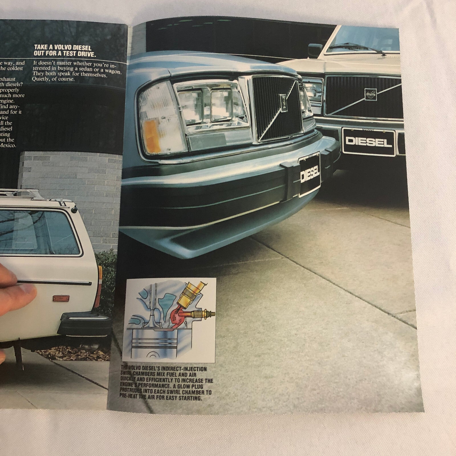 1980 Volvo Diesel Car Automobile Sales Brochure Catalog Sedan Station Wagon