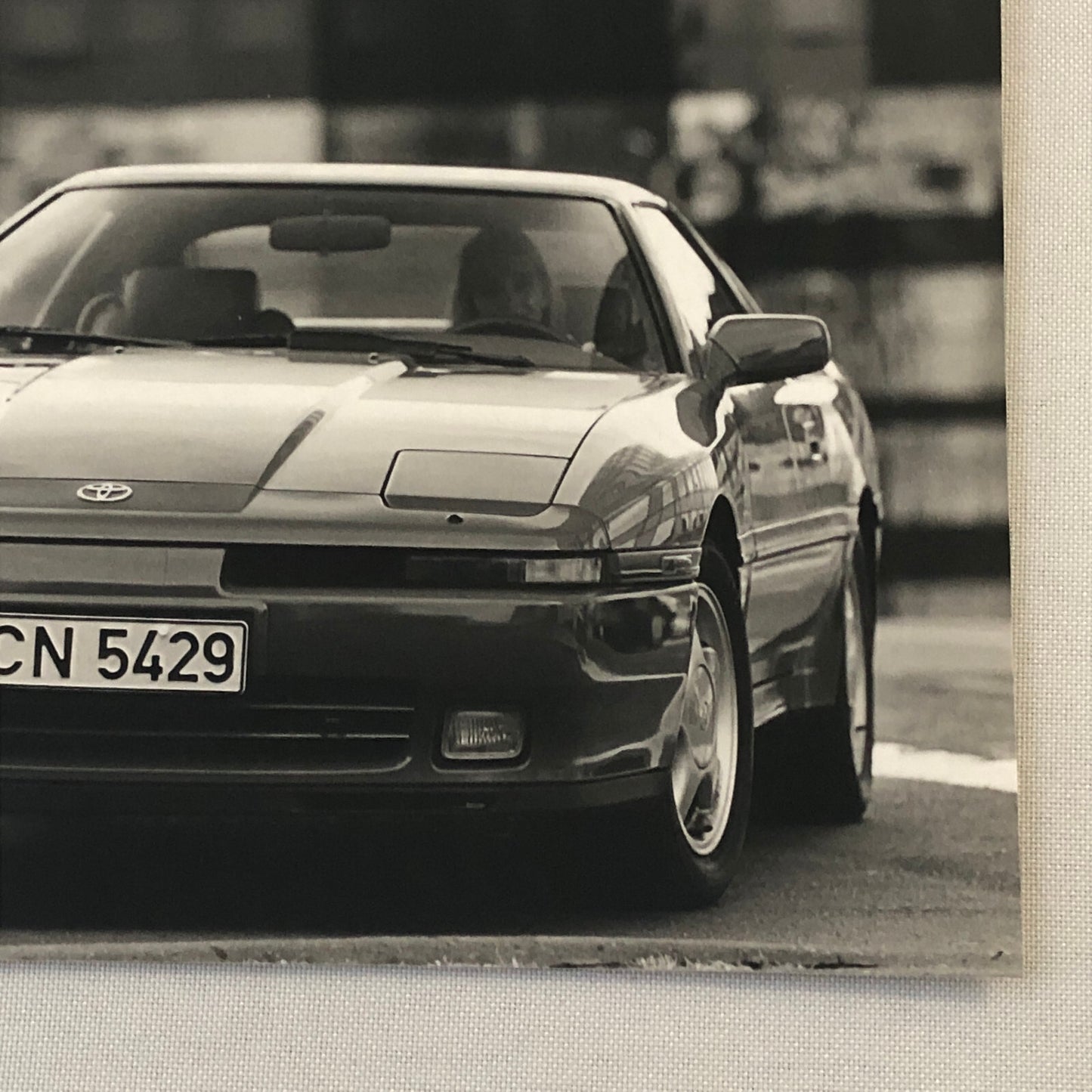 1991 1992 Toyota Supra Turbo Car Factory Press Photo Photograph Print