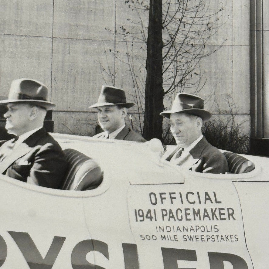 1941 Chrylser Pace Car Photo Photograph Vintage Image Modern Print
