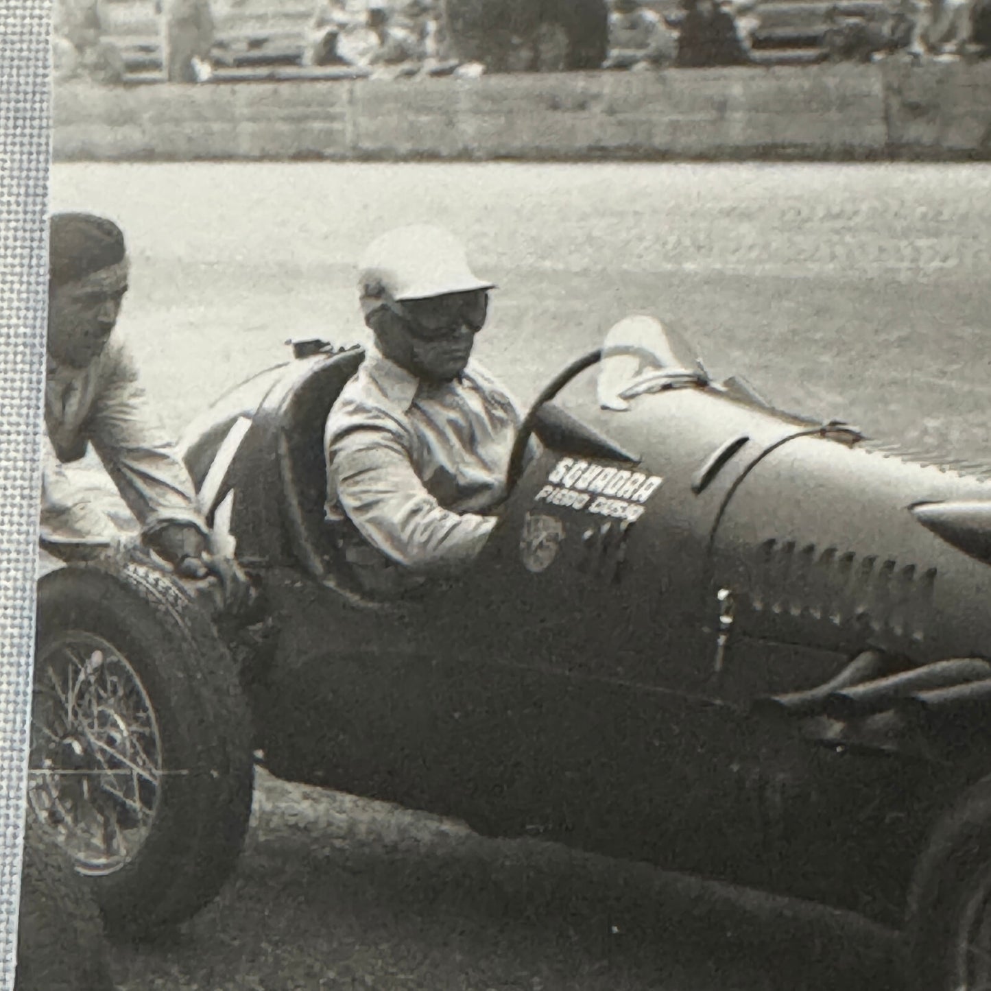 Piero Taruffi Cisitalia D46 1100 Racing Photo Photograph Modern Print