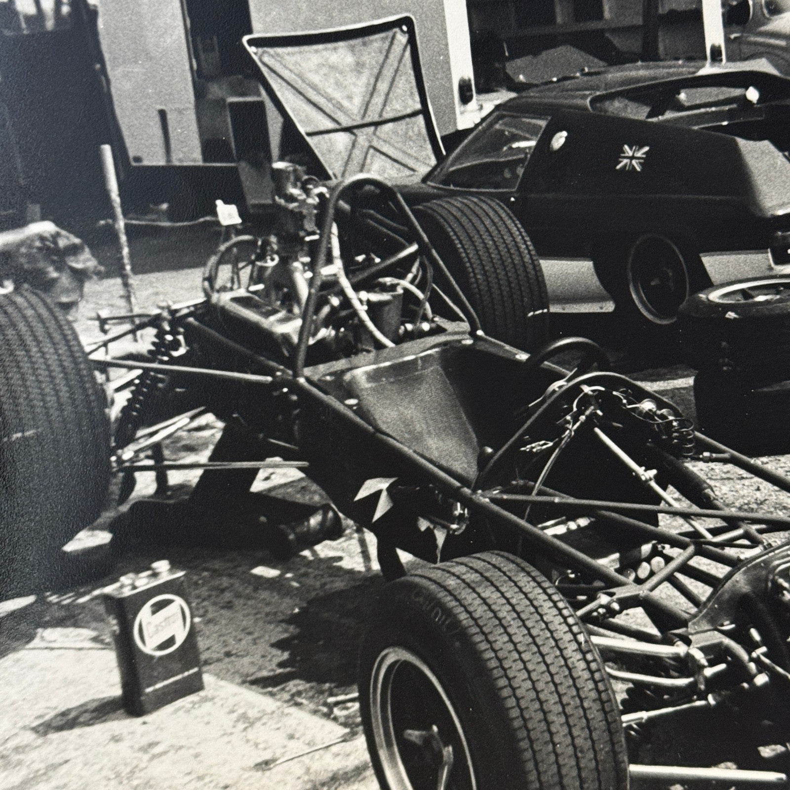 Vintage Racing Photo Photograph Lotus Car 1968 Silverstone International Trophy