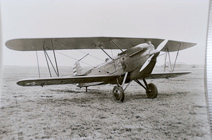 Vintage Photo Negative Curtiss O-1C Airplane Plane Curtiss O1C O1 C