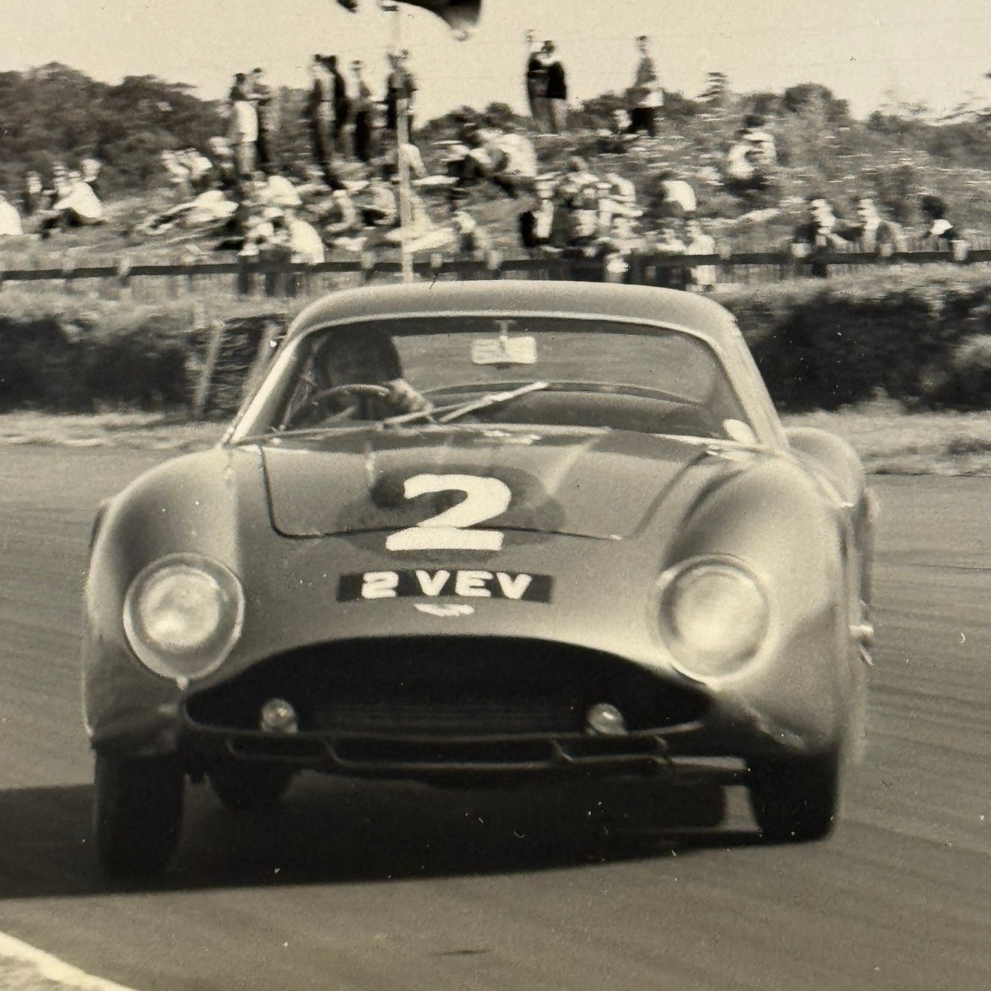 Vintage Aston Martin Racing Photo Photograph Print Motorsport