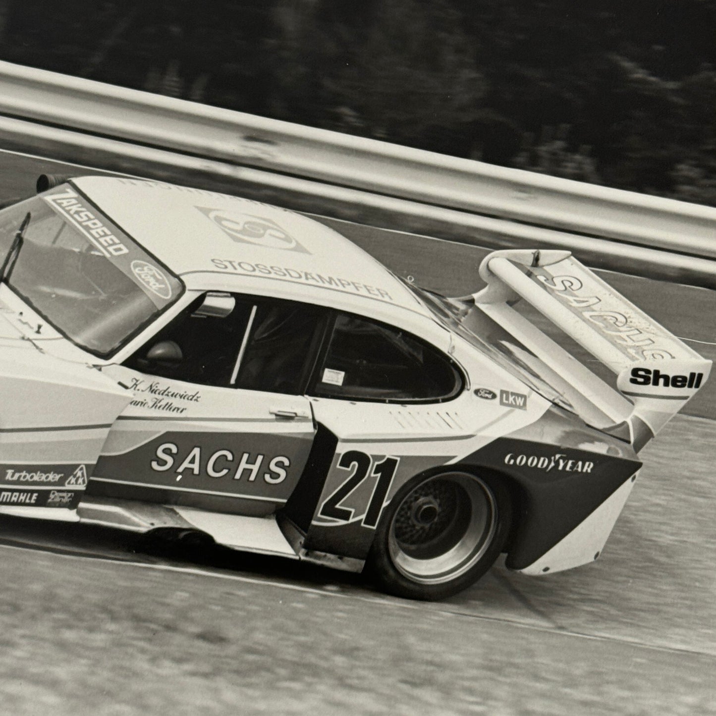 Ford Capri Turbo 1000 KM Nurburgring 1979 Photo Photograph