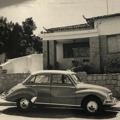 Vintage Car Automobile Photo Photograph Print Lot of 3 Germany DKW ? Tag AL22SM2