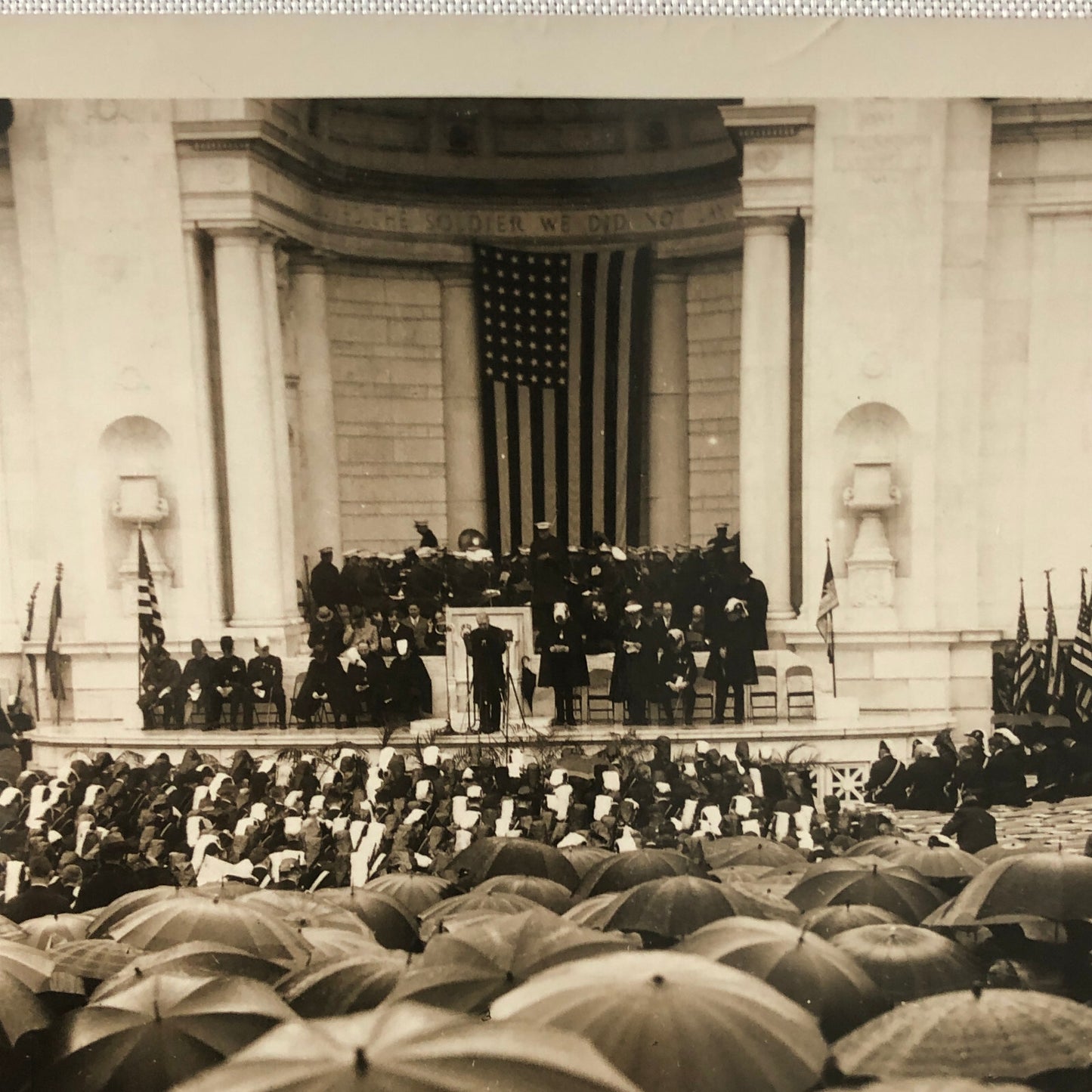 Press Photo Photograph Washington Knights Templar Easter Service Arlington 1933