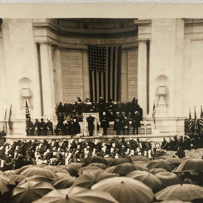 Press Photo Photograph Washington Knights Templar Easter Service Arlington 1933
