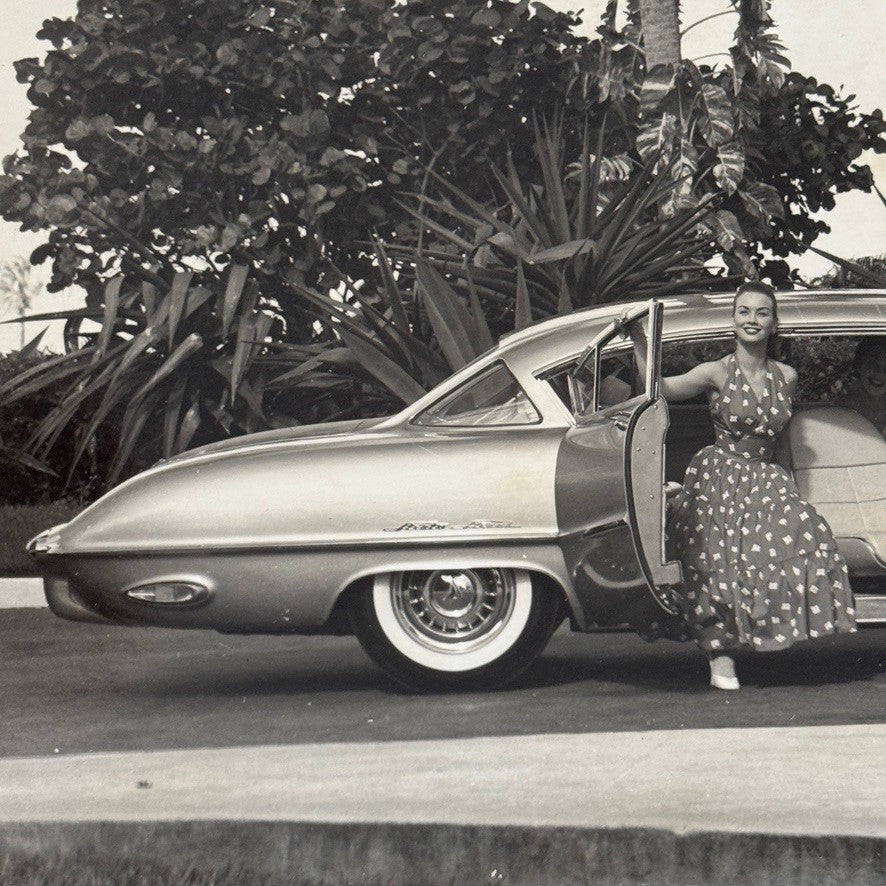 Concept Car Photograph 1954 Pontiac Strato Streak X11501-8 Car Modern Print