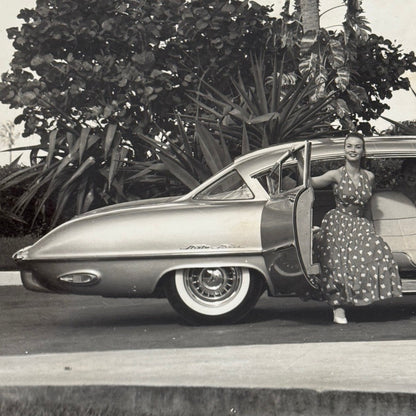 Concept Car Photograph 1954 Pontiac Strato Streak X11501-8 Car Modern Print