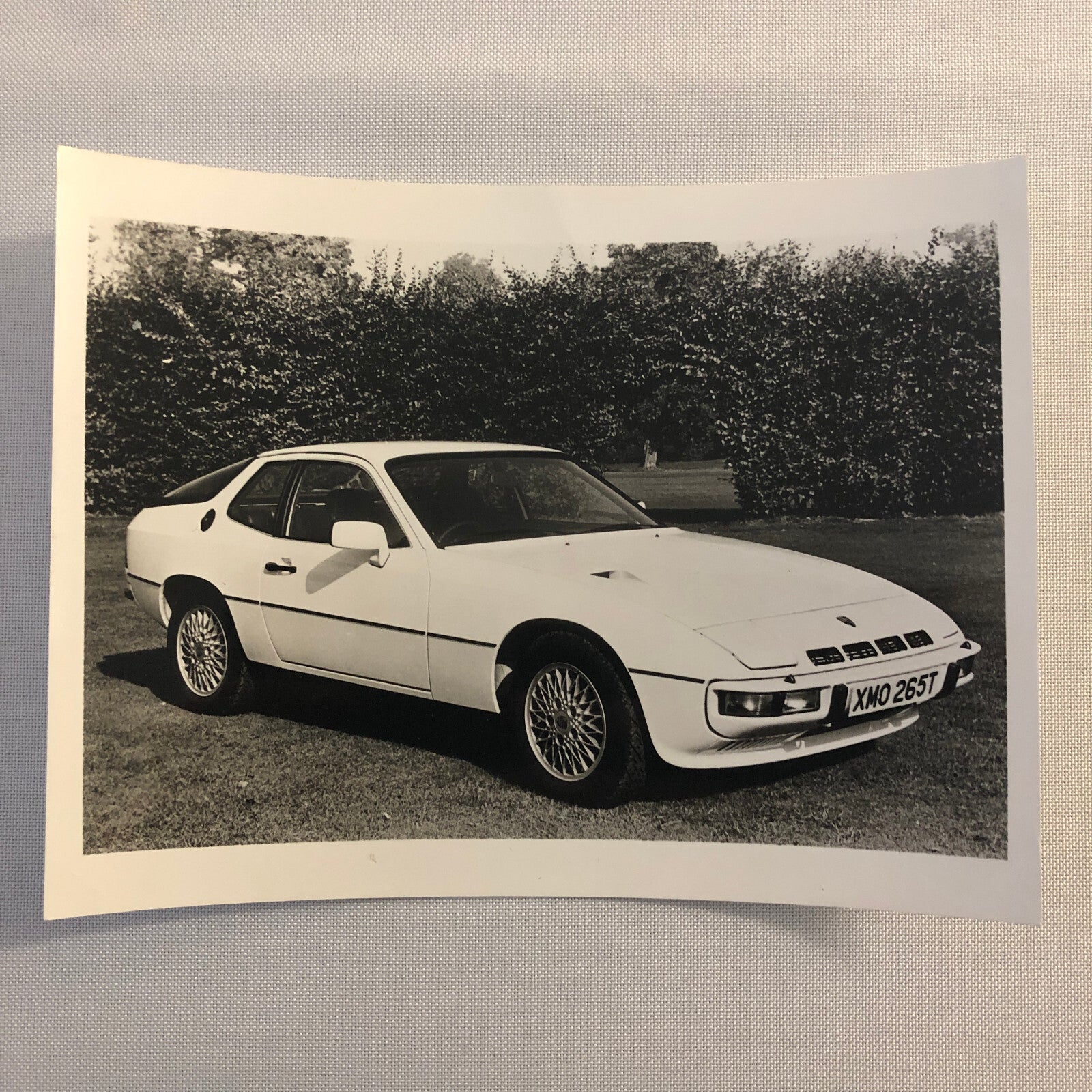 Vintage Porsche 924 Turbo Photo Photograph Print
