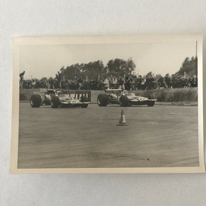 Vintage Car Racing Photo Photograph Print Motorsport Race