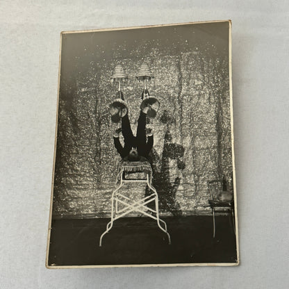 Vintage Circus Performer Balancing Act Juggling Photo Photograph