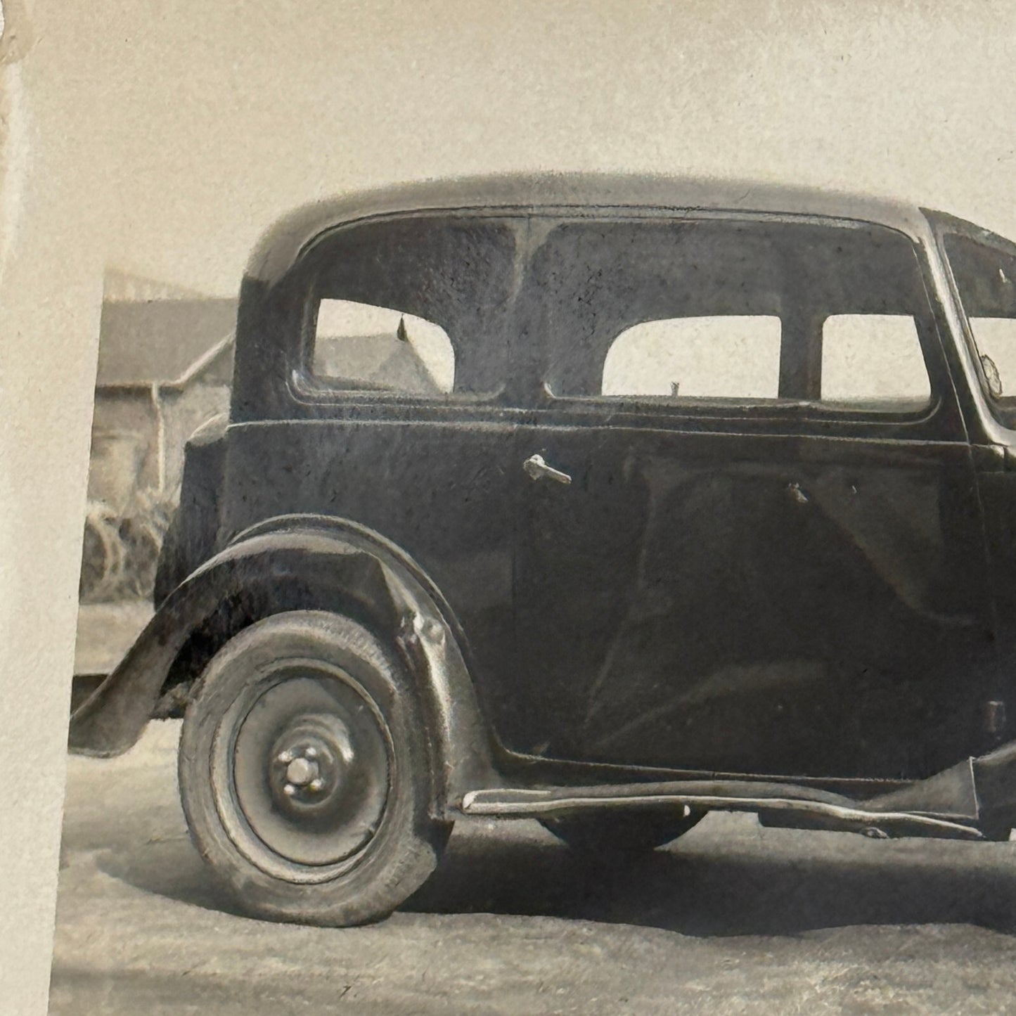 Vintage Photo Photograph Print Lot 2x Vintage Car Automobile