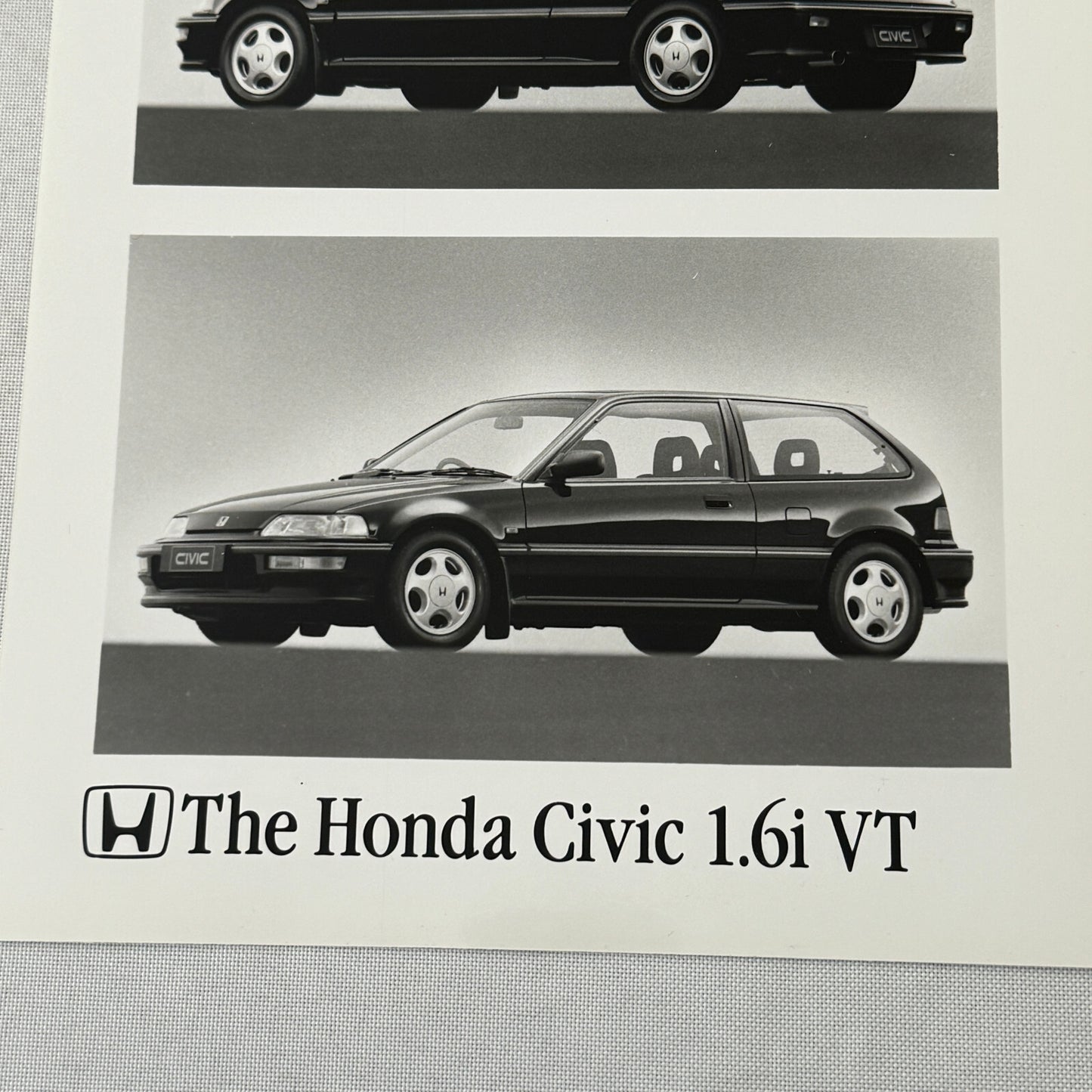 Honda Civic 1.6i VT Hatchback Car Factory Press Photo Photograph European Market