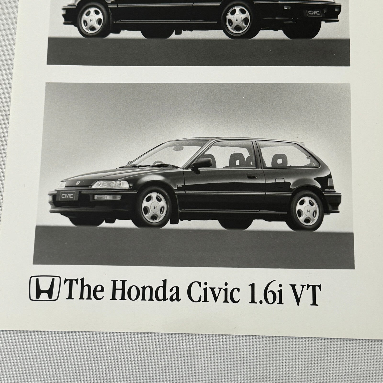 Honda Civic 1.6i VT Hatchback Car Factory Press Photo Photograph European Market