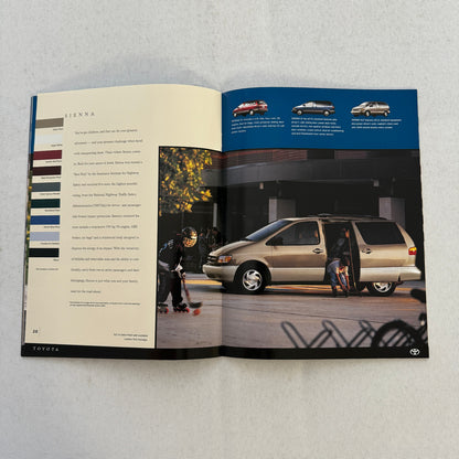 1999 Toyota Sales Brochure Catalog Solara Celica Corolla Tacoma Rav4 LandCruiser