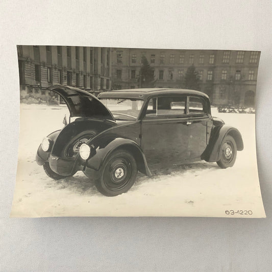 1934 Skoda 932 Prototype Car Automobile Photo Photograph Print